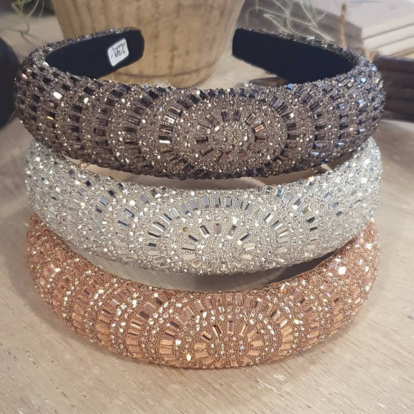 Luksus hårbøjler med sten