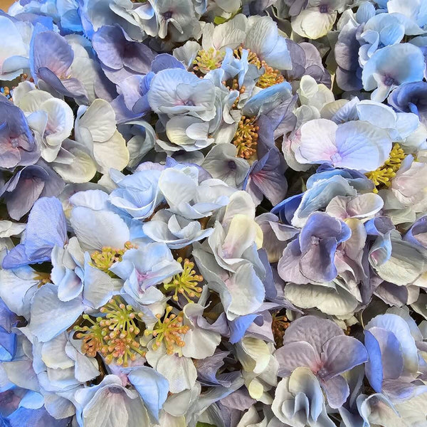 Kunstig Hortensia Blomst blå