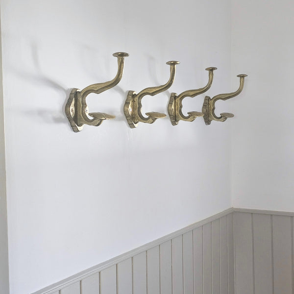 Rustik Kæmpe Knage messing