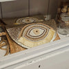 Lucky vævet Clutch med perlebroderi